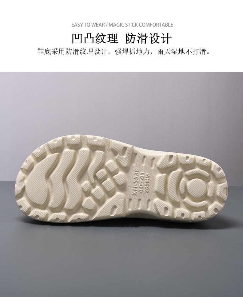 Product Introduction of New Styles Wholesale Nude Black Working Shoes for Men Chef Waterproof Clogs Factory in China Low Price Eva Lightweight 6