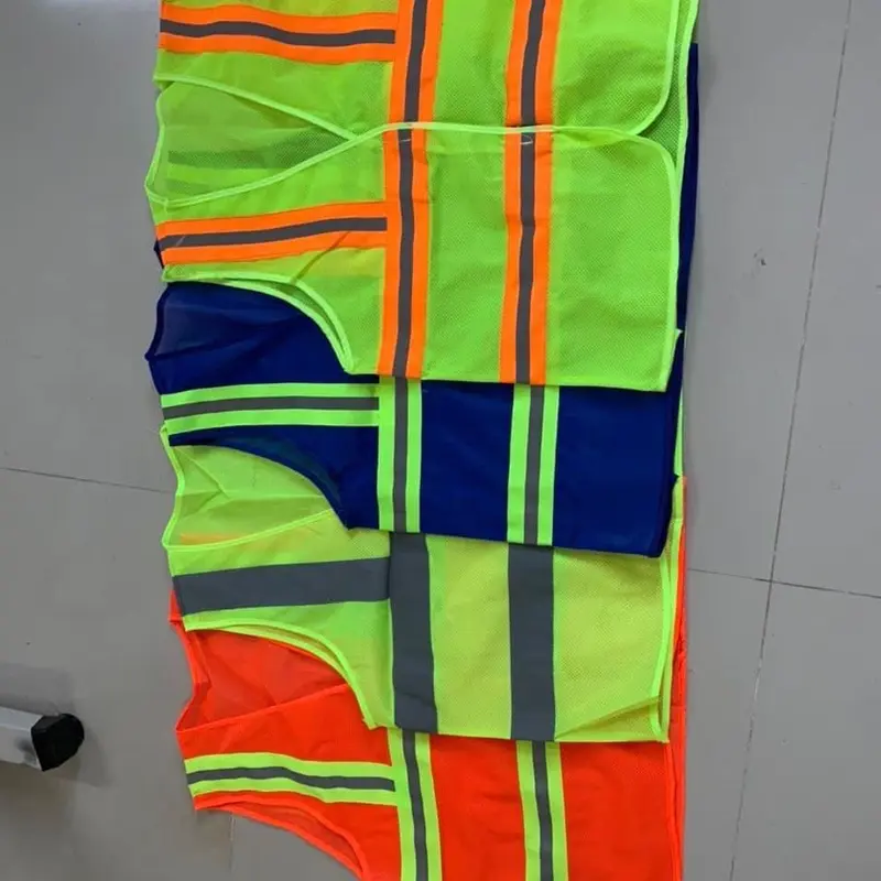 Áo Lưới Phản Quang 3M công trình 8