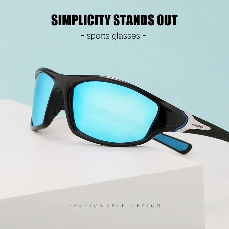 Product Introduction of Polarizing sunglasses Windproof sunglasses men's high-grade outdoor sports riding glasses 1