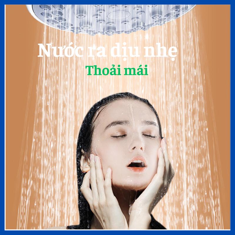 Product Introduction of Bát sen tắm, bát sen chỉnh đa năng, bát sen tắm đứng mặt to 5 chế độ 4