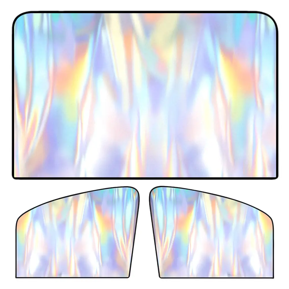 Magnetic Car Sun Shade Cover UV Protection Curtain UV Blocking Car Curtain