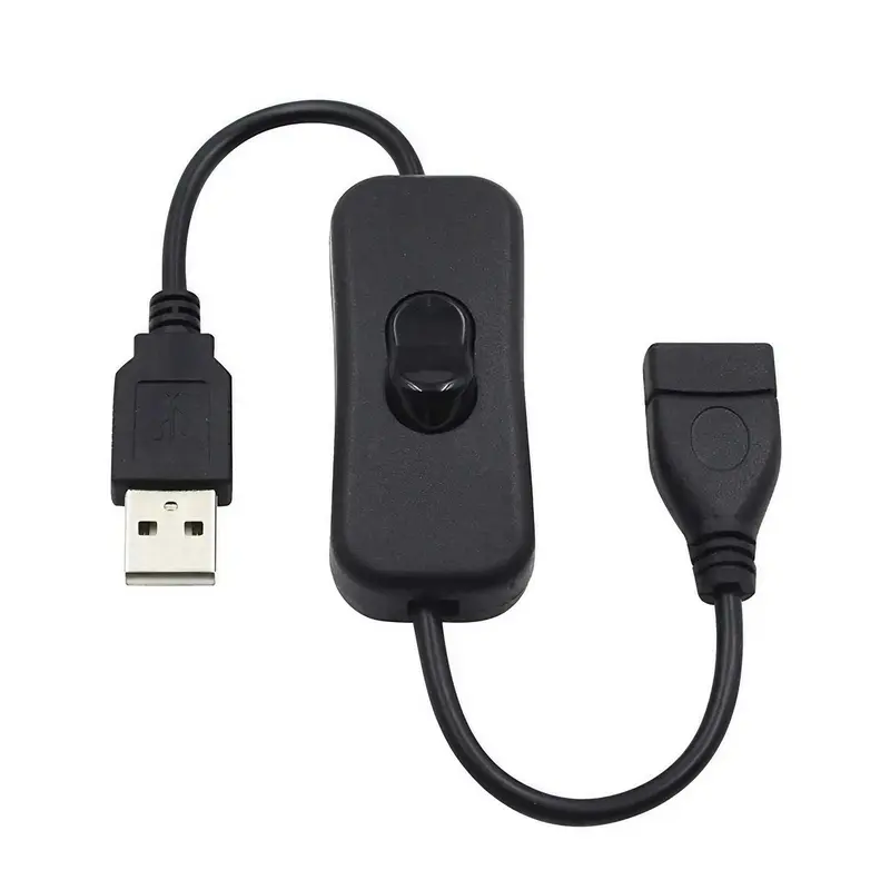 USB Extension Cable, USB to USB Cable with Switch, USB to USB Charging Cable 2