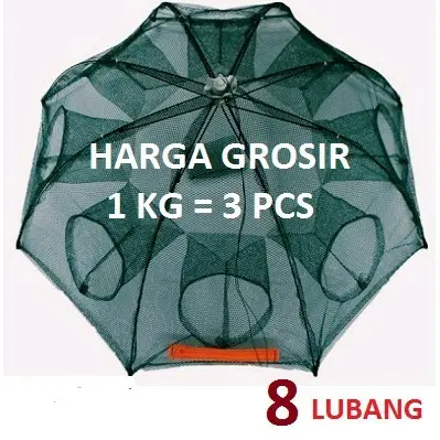 Jaring Bubu Payung  8 Lubang