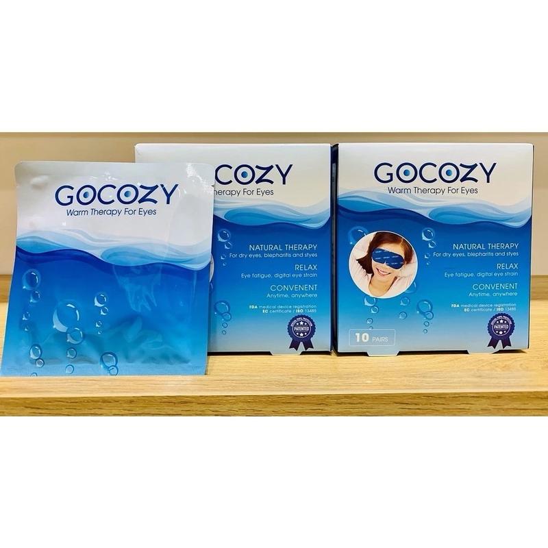 CHƯỜM ẤM GOCOZY hộp 10 miếng Thư giản mắt, mỏi mắt do sử dụng màn hình điện thoại và máy tính nhiều 4
