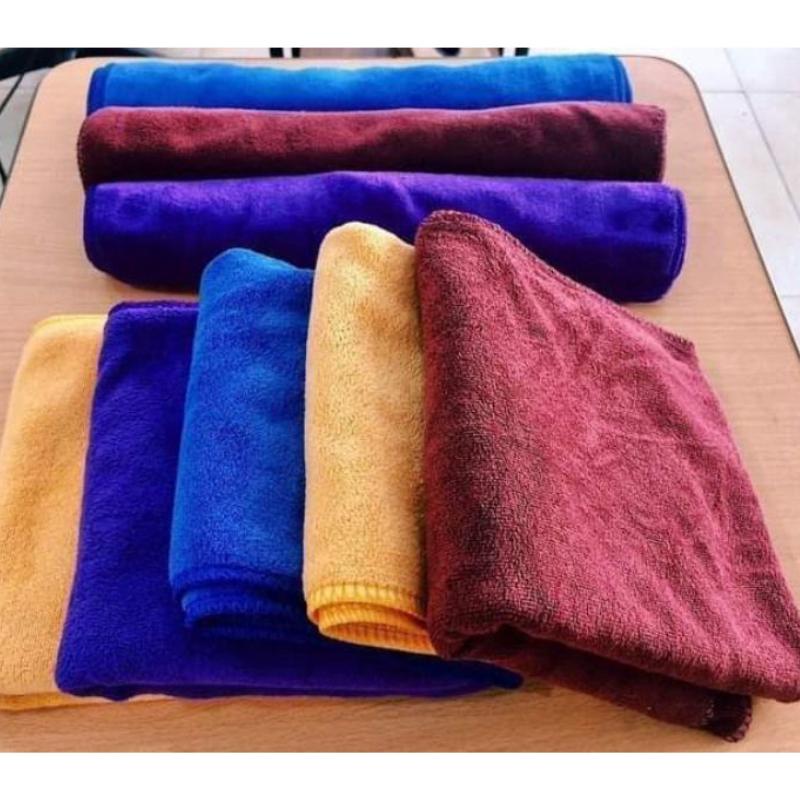 Khăn đa năng cao cấp dùng làm khăn nail, lau xe ô tô, lau chùi nhà bếp siêu thấm hút kích thước 30x50 5