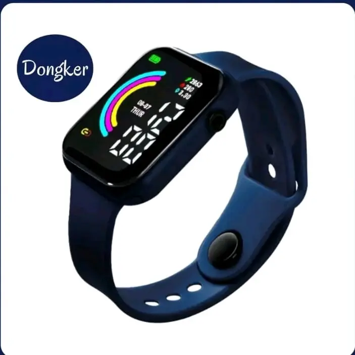 Jam tangan anak Wanita Led Digital/Jam tangan anak Pria led digital 7