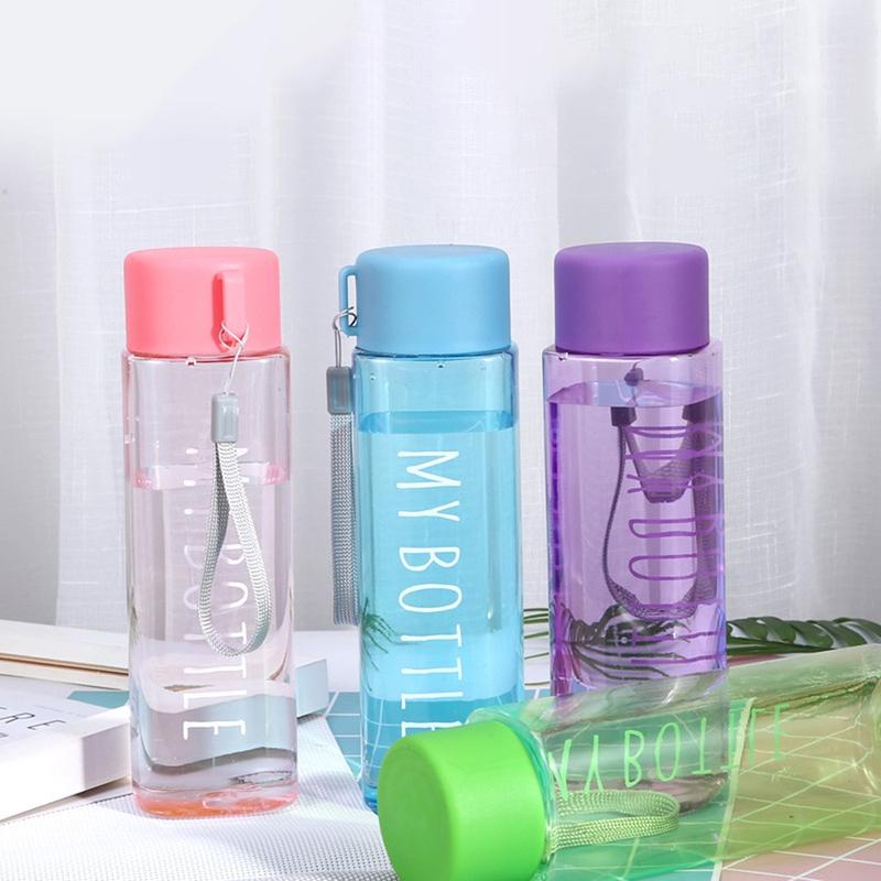 Product Introduction of Attached Rope Portable Design Sports Water Cup Beautifully Designed Portable Water Bottle Suitable For All Ages And Genders 0