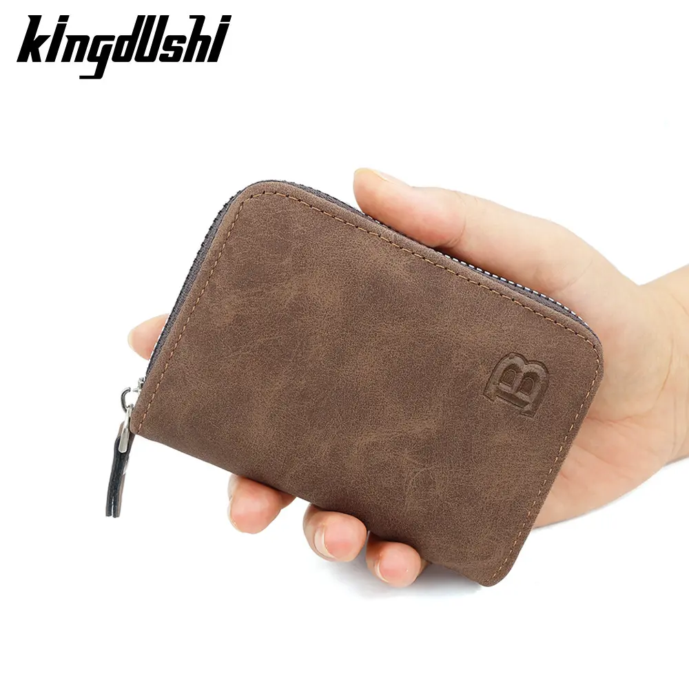 Cross-Border Coin Purse Wallet Retro Men's Wallet Short Wallet Dollar Bag Manufacturer In Stock Wholesale