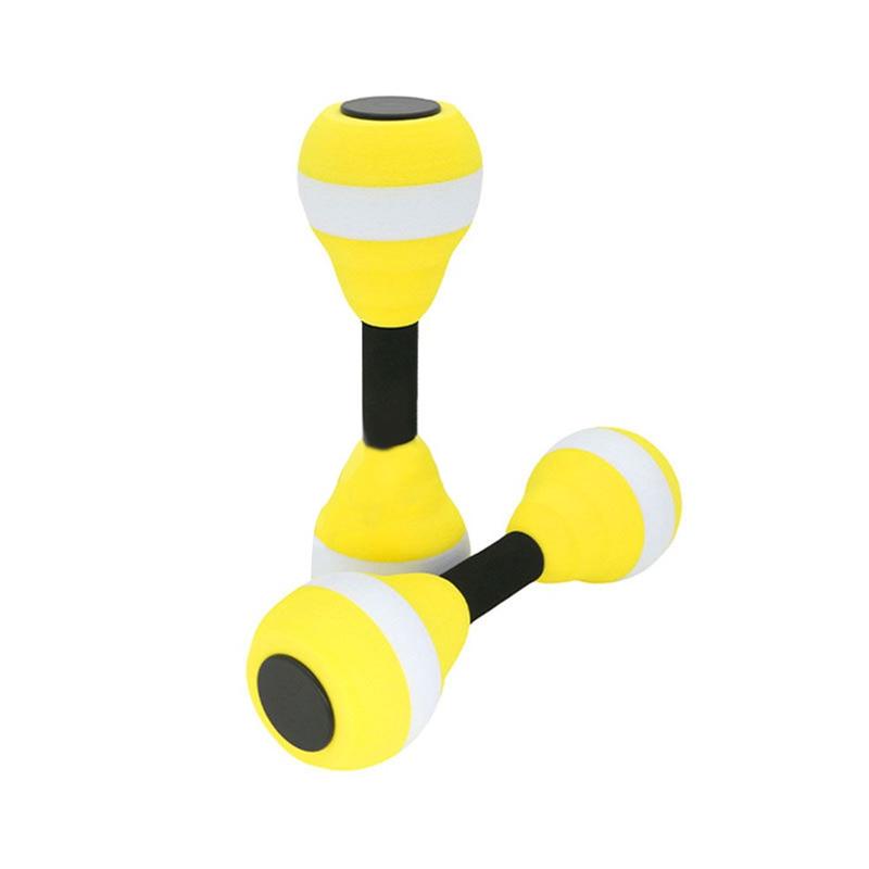 Product Introduction of 2x Foam Dumbbell EVA Barbell For Water Aerobics Swimming Training Aid Fitness 0