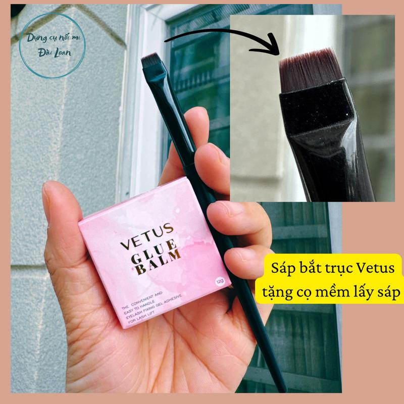 Sáp bắt trục mi VETUS Hàn Quốc 12g,  keo bắt trục dùng trong uốn mi Women Nữ Bông tẩy trang Chất làm sạch cọ trang điểm Máy uốn lông mi Miếng dán & Keo dán kích mí Lông mi giả Miếng bọt biển & dụng cụ bôi Cleansing Nước Tẩy Trang Mỹ Phẩm Cosmetic