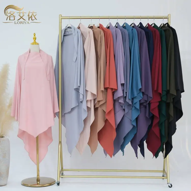 Loriya Sun Solid Color Hijab, Middle East Dubai Turkish Hijab HJ901