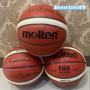 Bola Basket MOLTEN GG7 X - GG7X FIBA Competation Kulit PVC Import