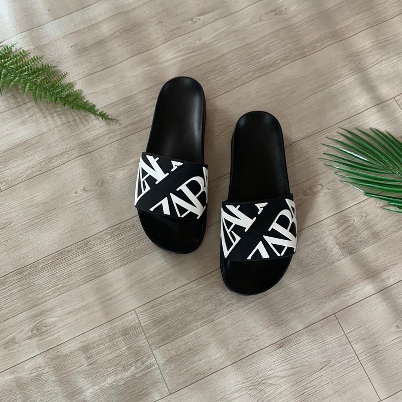 Dép Nam Nữ Quai Ngang Za Màu Đen Hottrend 2024 Slipper Nhung DéP Đồng Phong Cách Hàn Quốc Size 37-42 Chất Liệu Nhựa Dẻo Siêu Bền