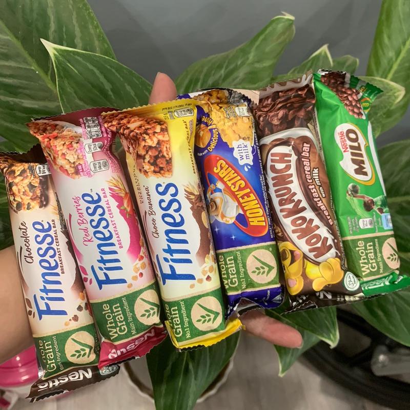  Combo 12 Thanh Ngũ Cốc NESTLE FITNESSE Ăn Sáng Ăn Kiêng 