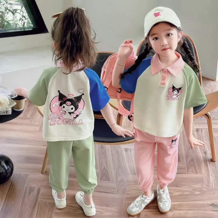 Bộ Thun 8-22kg Cho Bé Gái Chất Cotton Mềm Mát In Hình Kolila Ngộ nghĩnh cả  bộ 3
