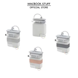 CASE CHARGER ADAPTOR PELINDUNG MAGSAFE COMPATIBLE FOR MAC NEW AIR PRO M1 11 12 13 15 16 BONUS PELINDUNG KABEL