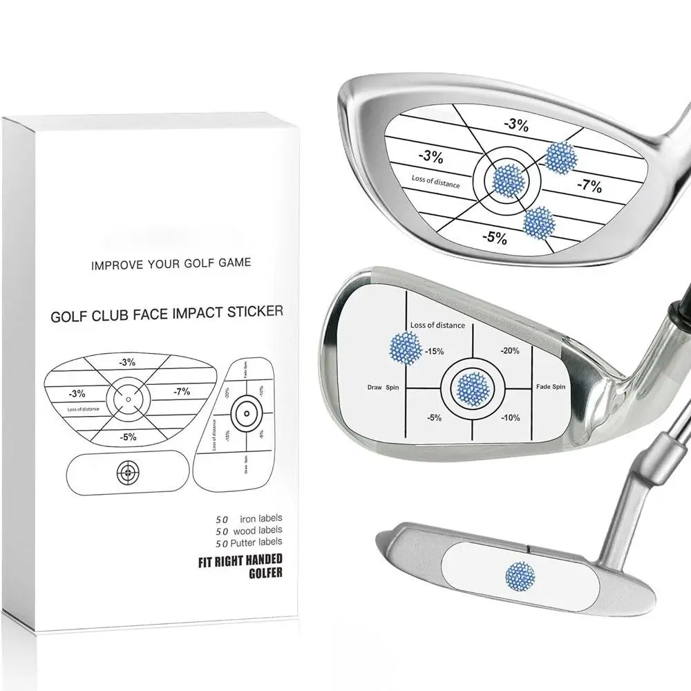 Golf Impact Label, Golf Swing Impact Label, Golf Swing Training Aid, Golf Training Accessories for Beginners, Golf Accessories