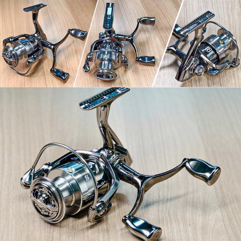 Sougayilang Reel Pancing Double Handle 1000-5000 Spinning Reel Metal Roda 7