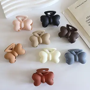 ED - 4CM - JEPIT RAMBUT SALON KOREA DOFF MODEL KUPU KUPU / JEDAI SALON MATTE DOFF KOREA ORIGINAL