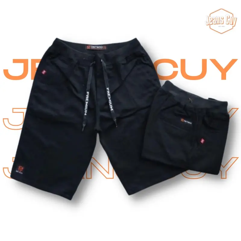 (COD) Celana Pendek Cinos Pinggang Karet Casual, cocok harian, nongkrong, kerja (RIP PDK) Katun Chino Distro 0