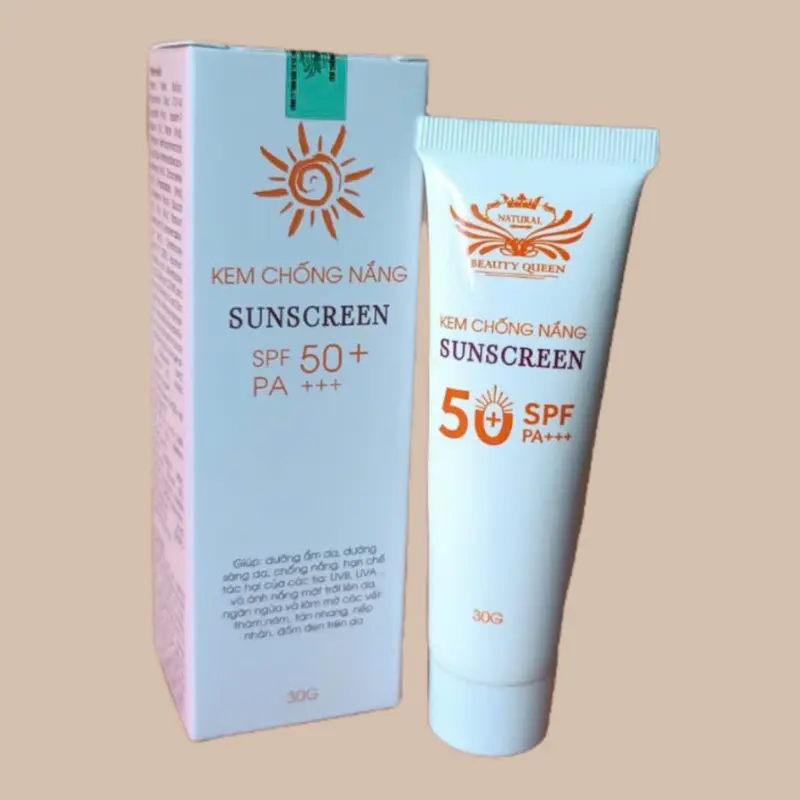 Kem chống nắng nâng tone SPF 50+ Tất cả các loại da Kem dưỡng da 3 trong 1 - Skincare chong  nang Trắng Da 0