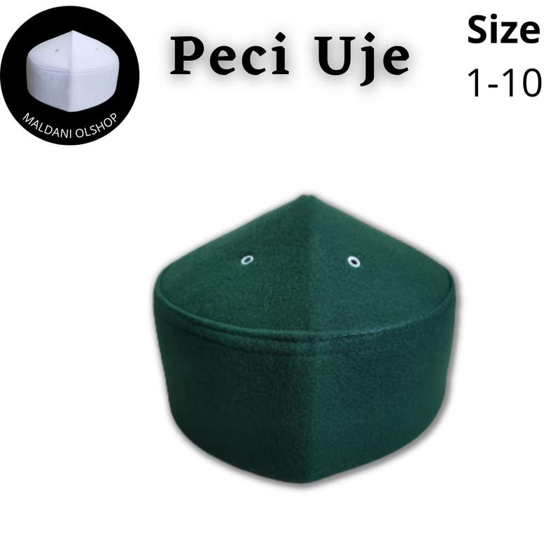 Peci Uje Peci Bludru Peci Logo Kopyah Bulu songko Kopyah Perlengkapan Sholat 4