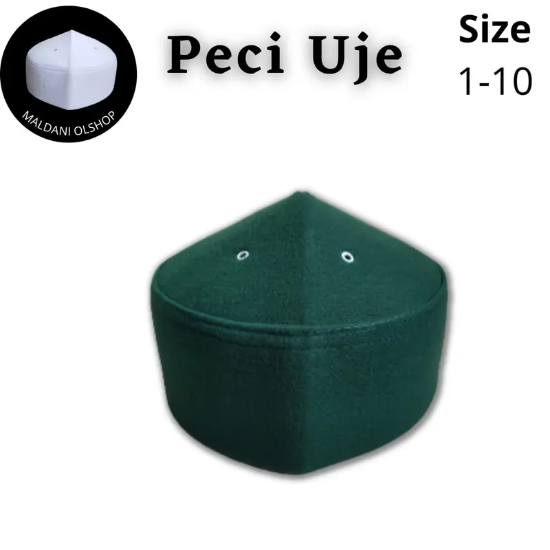 Peci Uje Peci Bludru Peci Logo Kopyah Bulu songko Kopyah Perlengkapan Sholat 4
