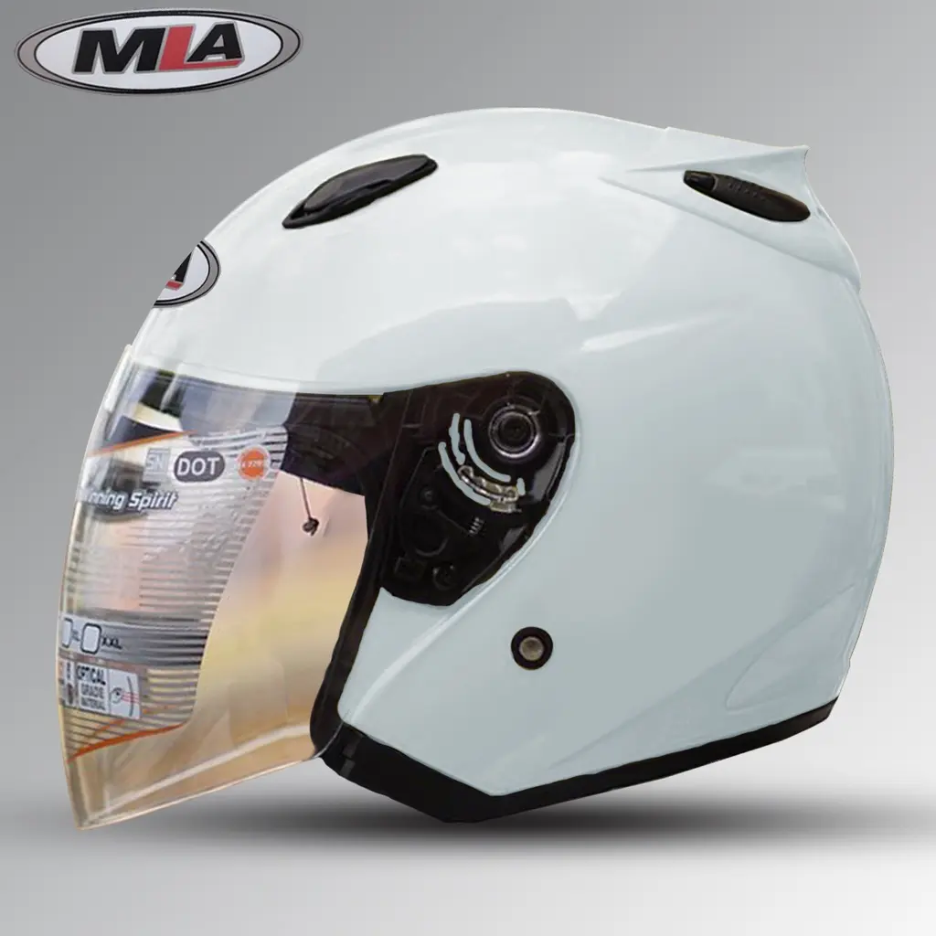 Helm Half Face Helm Dewasa INK CENTRO POLOS TOSSKA SNI Solid Untuk Dewasa Pria Dan Wanita Dewasa BISA COD Free Packing DUS Motorcycle Motorcycle