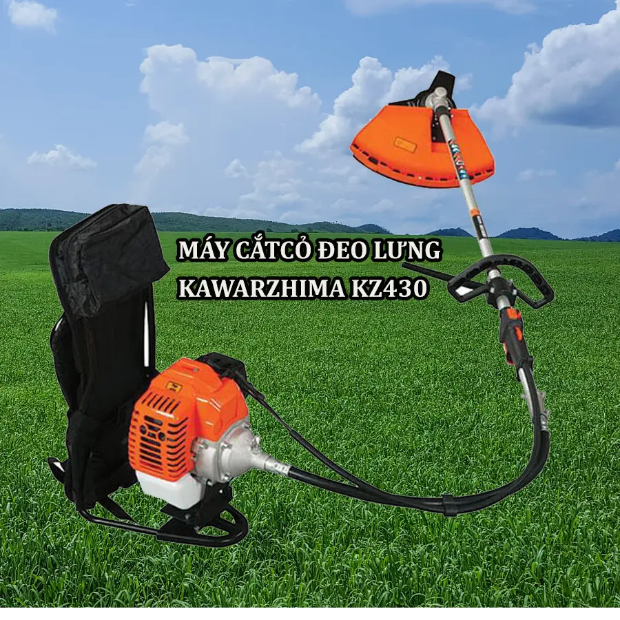 Máy Cắt Cỏ Đeo Lưnng Kawarzhima 430