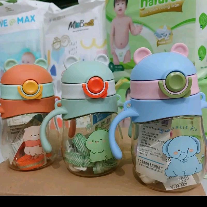 ( tặng bình nước) combo 2 bịch tã bỉm kitin natural mềm mỏng thấm hút tốt full size từ dán đến quần mousand hippers 2