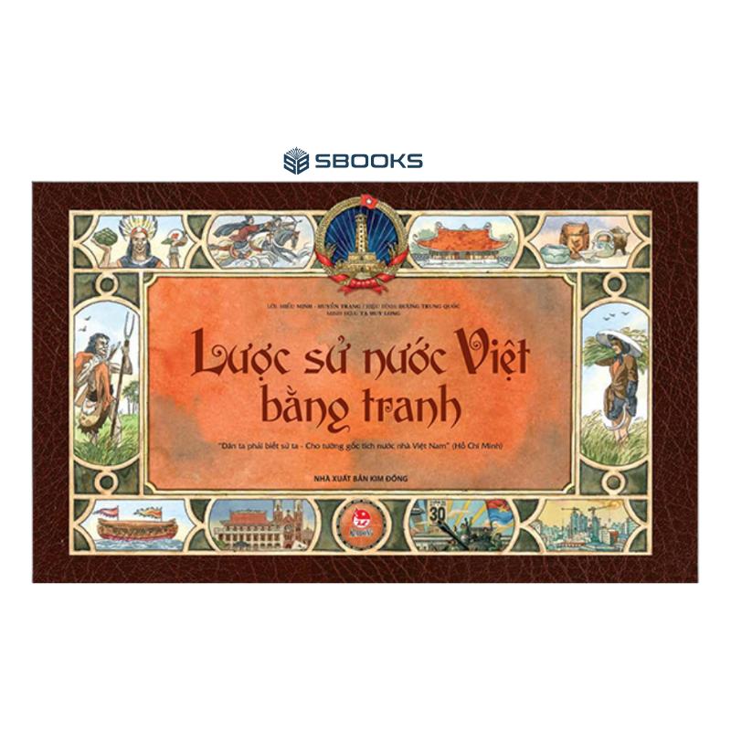  Sách - Lược Sử Nước Việt Bằng Tranh - SBOOKS 