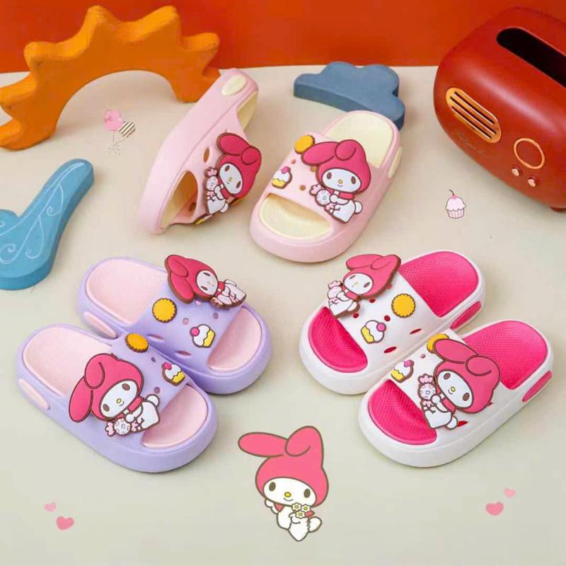 Dép Bánh Mì Thỏ Melody Cho Bé Gái GAUKID-G8 - Chất Liệu Nhựa Eva Cao Cấp Nhẹ Nhàng Độ Bền Cao