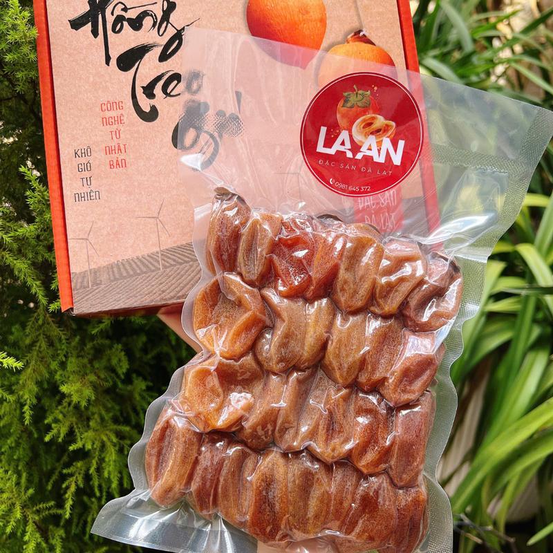 HỒNG TRỨNG TREO GIÓ KHÔ 25 NGÀY 500G Kèm hộp giấy đẹp persimmon