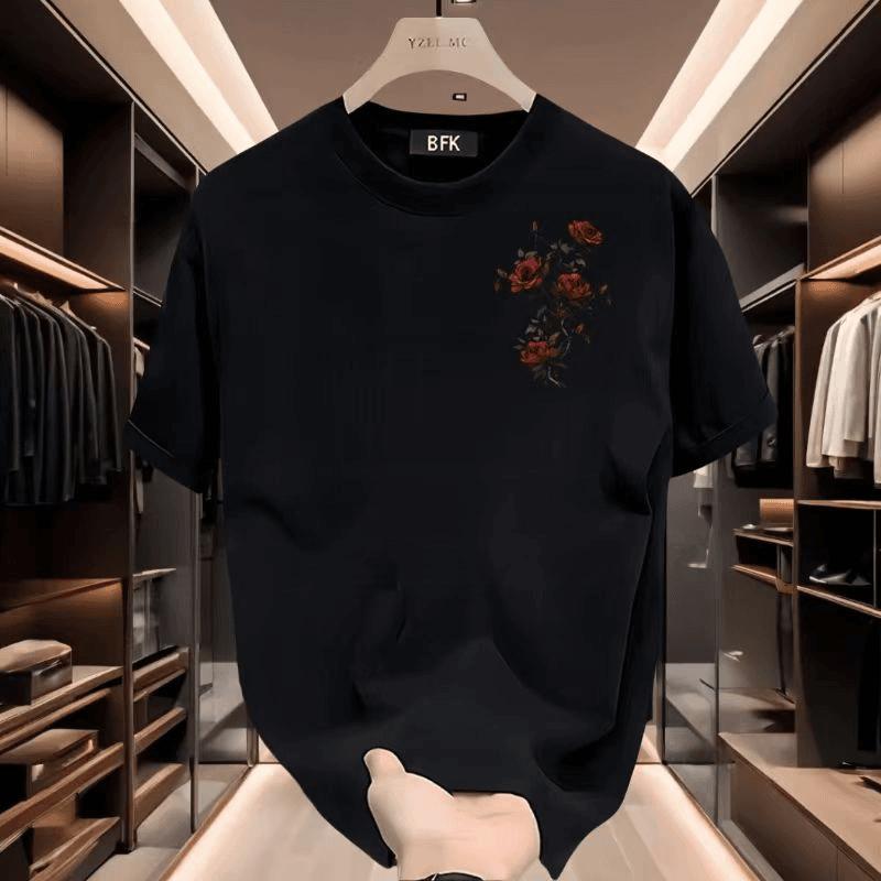 Áo Thun Cotton, Dành Cho Nam Giới, Tay Ngắn, Phong Cách Hợp Xu hướng Và Sáng Tạo, Dáng Rộng Vừa Vặn, Có In Hình, Ngoại Cỡ, Mùa Hè 2024 Hàng Mới Về 1