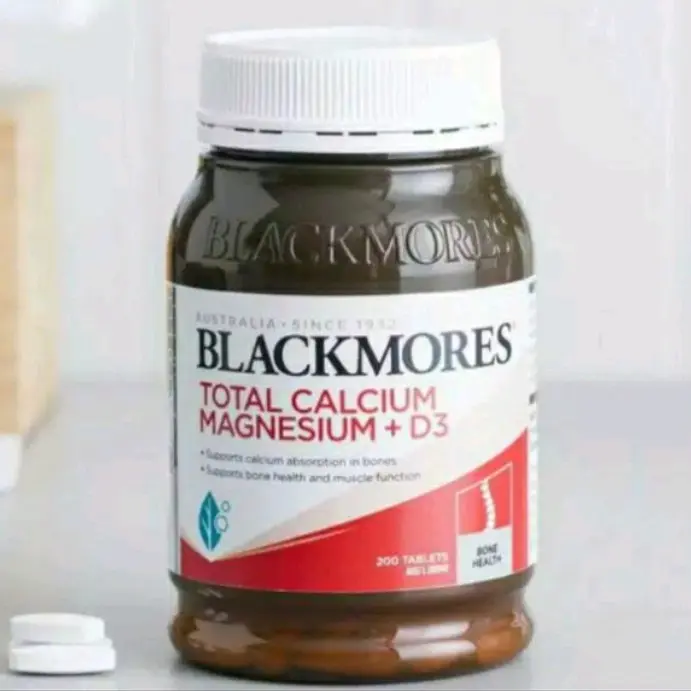 Blackmores total calcium magnesium + vitamin d3 vit d3 - 200 tabs