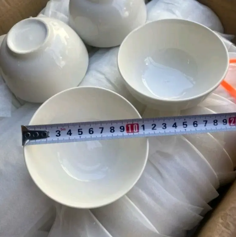 Combo 20 chén sứ trắng , chén sứ trắng sữa cao cap 4
