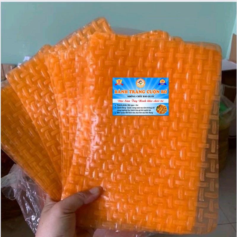 1 kg bánh tráng cuốn vuông màu cam