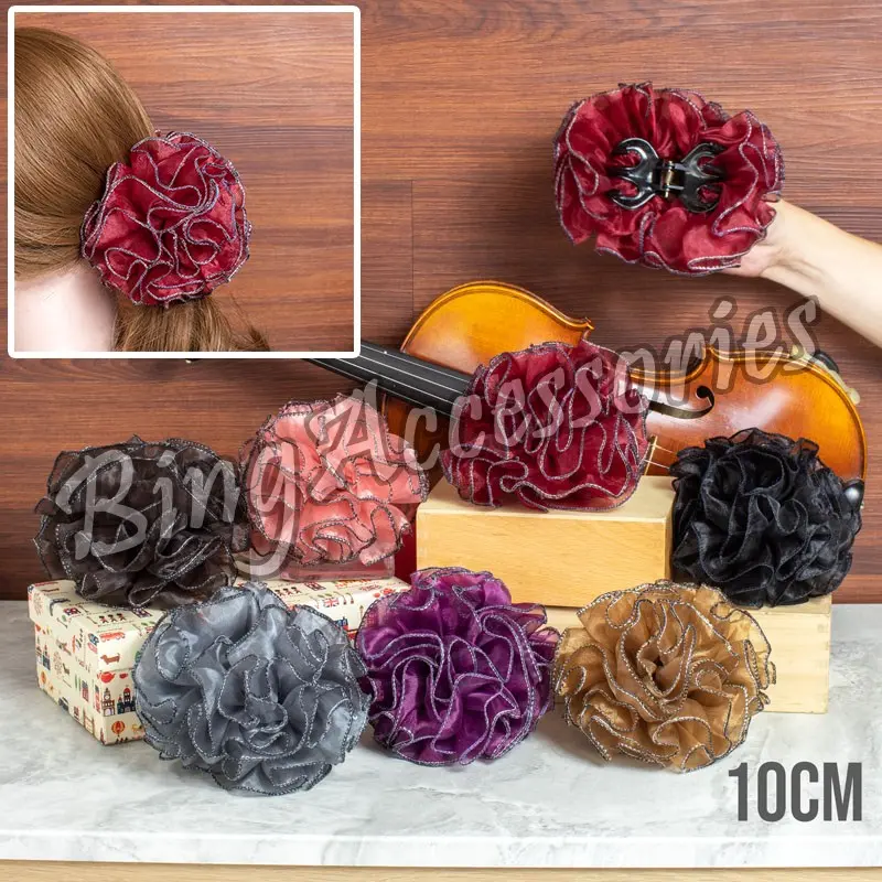 Jepit Cepol Hijab Jepit Kain Jilbab 10 cm FS1329