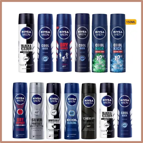 Xịt khử mùi nam NIVEA Men Anti-Perspirant 150ml xịt nách nam Khử Mùi Hôi
