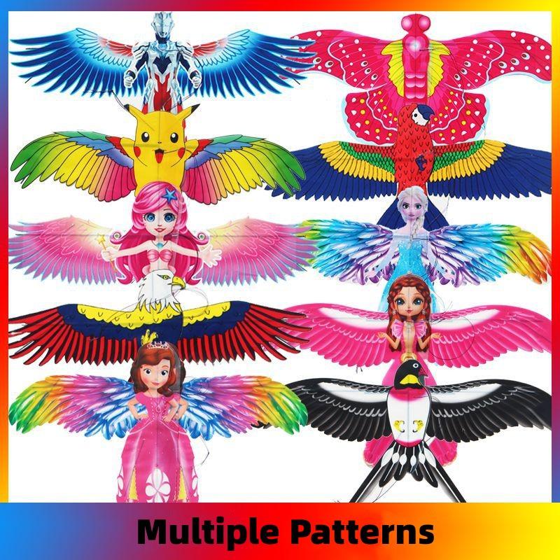 Diều cần câu hoạt hình mini 3D in họa tiết dễ thương Toy Đồ Chơi