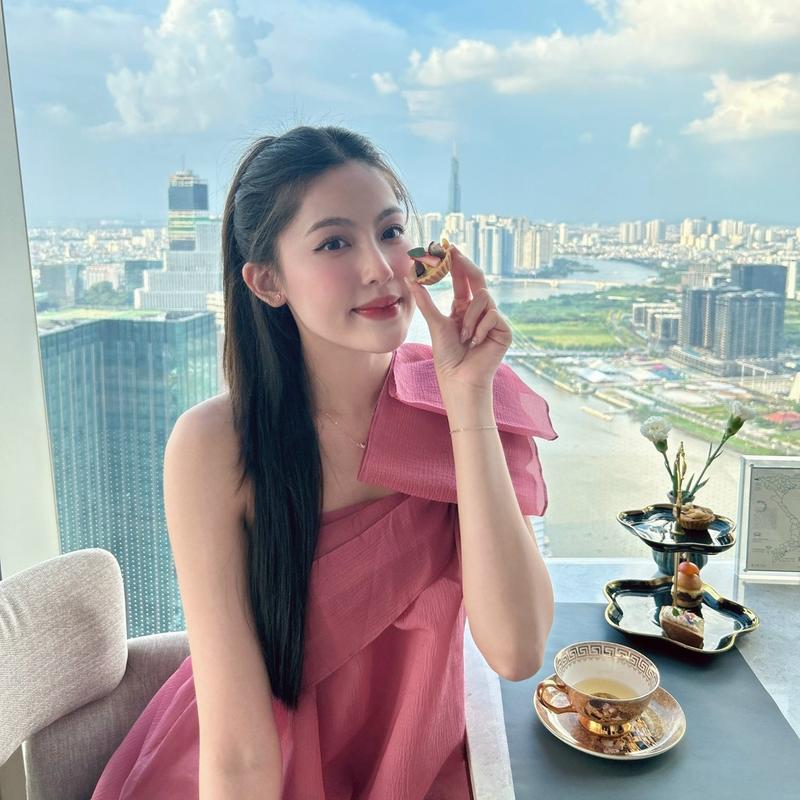 BYBYPIL FREESZ Đầm trễ vai tơ babydoll Helena Voan Nữ - Tơ xốp cao cấp May 2 lớp Bo chun siêu co giãn FREESIZE