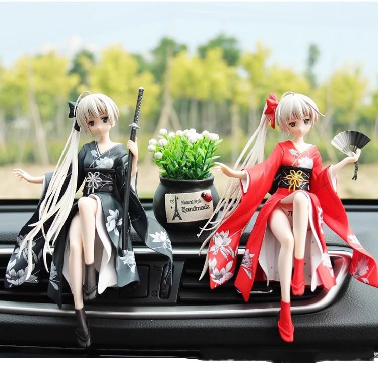 Product Introduction of Sora Car Decoration Two-Dimensional Animation Hand-Made Chassis Decoration Beauty Yosuga No Sora Car Interior 0
