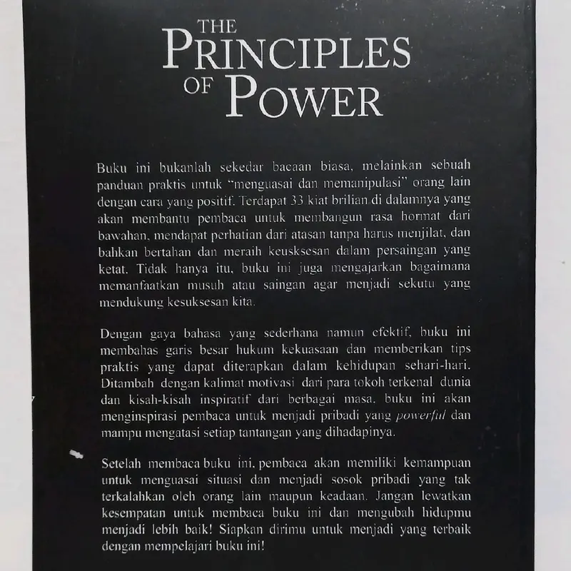 PAKET isi 2 Buku Motivasi Lancar Public Speaking + The Principles Of Power 2