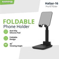 Gambar Hippo Halter 16 Foldable Phone Holder - black dari Miooz_NEW Kota Administrasi Jakarta Barat 1 Tokopedia