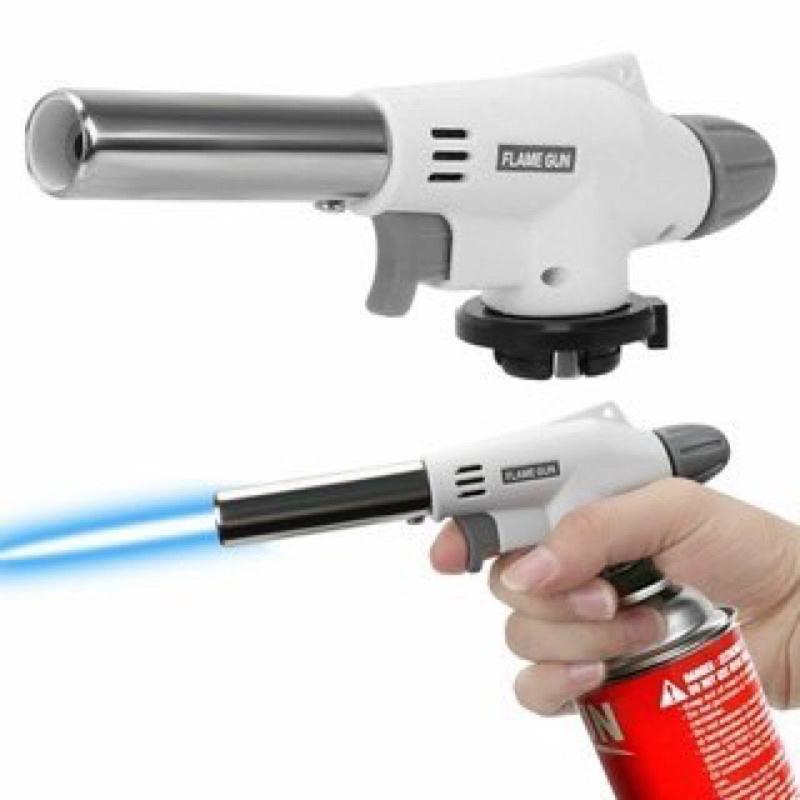 Khò Gas Mini Tự Động Đánh Lửa Flame Gun🍀FREESHIP🍀 Đầu Khò Gas Chuyên Dụng-…