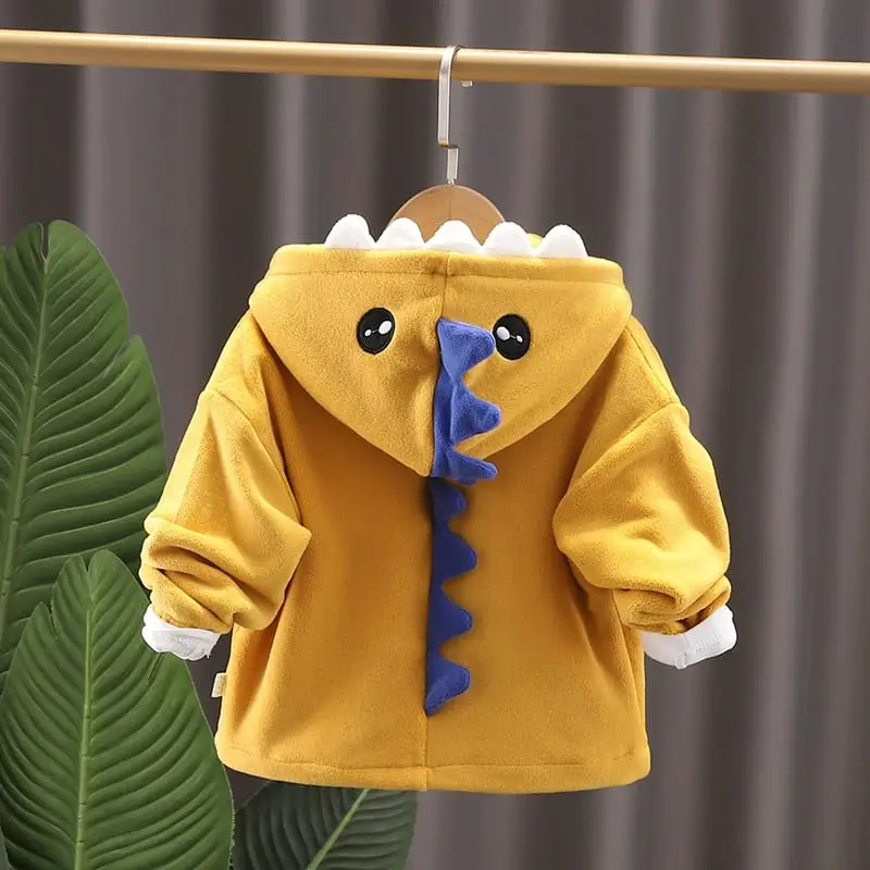 Brownieground Atasan Jaket Anak Laki-Laki Dan Perempuan Usia 6 Bulan - 5 Tahun Keren Motif Dino Lucu | Jaket Bayi Import Premium Jkt-7718 5