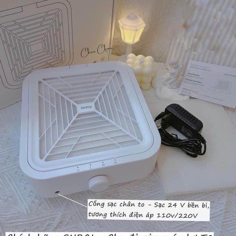  Máy Hút Bụi Nail SNRQI Công Suất Lớn Lực Hút Khoẻ Hàng Chính Hãng - Công Suất Cực Khoẻ -  Làm Sạch Bụi Nail.Máy Hút Bụi Chuyên Dụng Ngành Nail. 