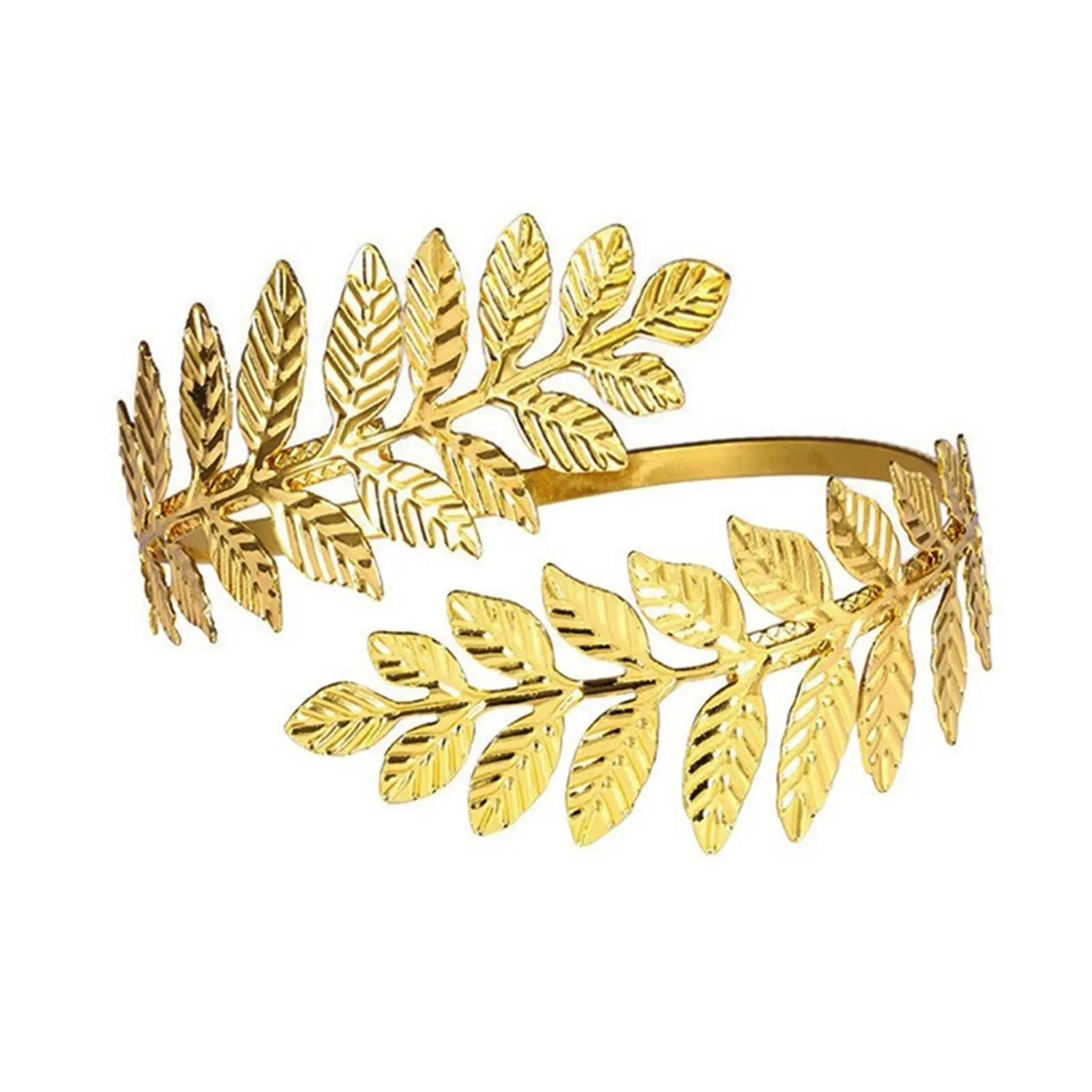Personalized Design Leaf Bracelet Vintage Alloy Open Bracelet For  Women and Girls