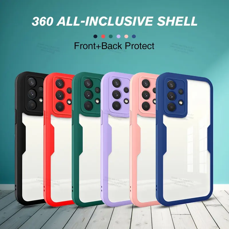 Ốp Trong Suốt, Hai Mặt 360, Tương Thích Với iPhone 15, 14, 13, 12, 11, 16 Pro Max, XR, X / XS, 7 / 8P, SE3, Ốp Trong Suốt, Chống Sốc, Bảo Vệ Camera Ốp Cứng Trong Suốt, Dành Cho Dòng iPhone 6