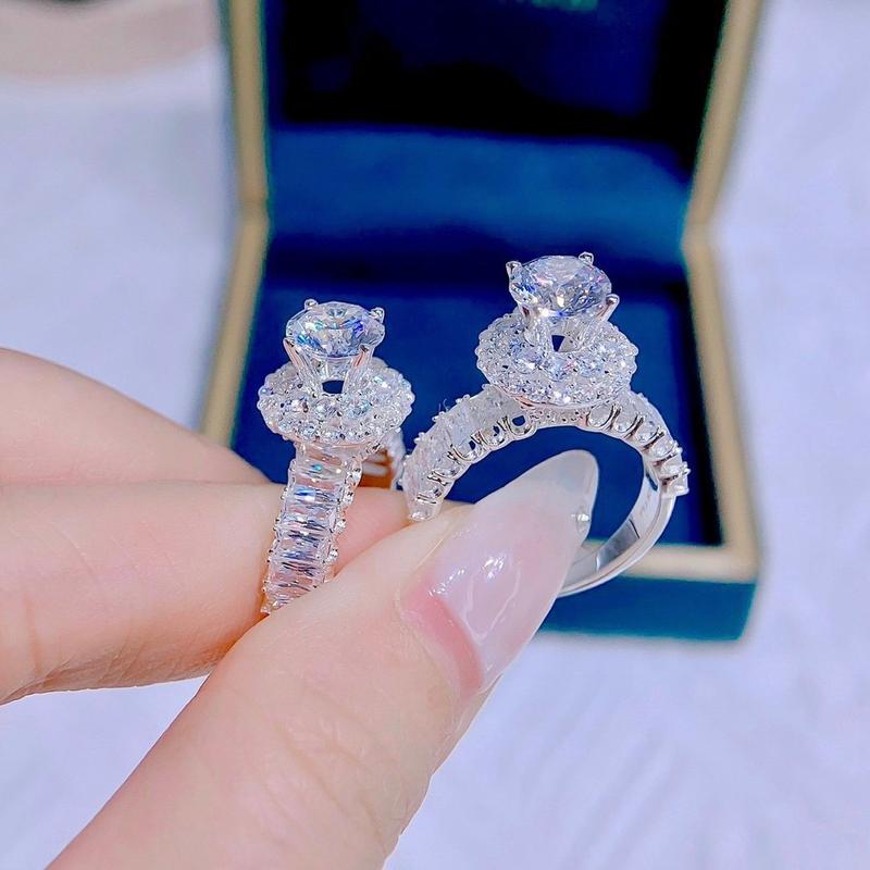 Nhẫn nữ hoàng tròn xikim